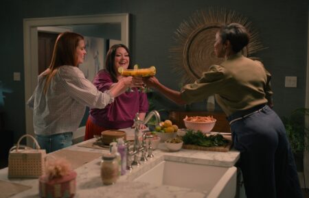 JoAnna Garcia Swisher, Brooke Elliott, and Heather Headley in 'Sweet Magnolias'