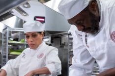 Liza Colón-Zayas and Edwin Lee Gibson in 'The Bear' - Season 2