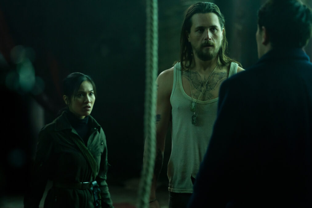 Nhung Kate as Yen, Ben Robson as Frankie in 'The Continental'