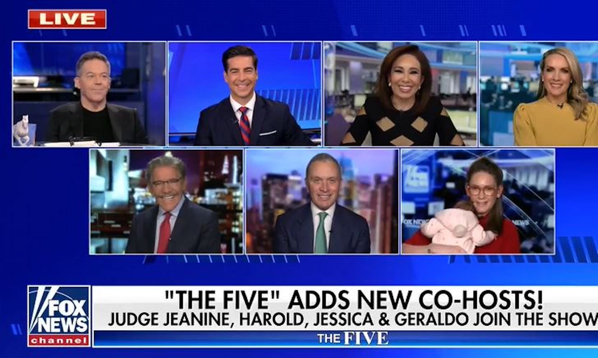 Geraldo rivera exits the five amid growing tensions at fox news