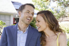 Paul Campbell and Rachel Boston in 'The Last Bridesmaid'