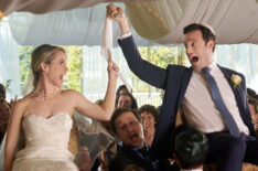 Becca Tobin and Jake Epstein in 'The Wedding Contract'