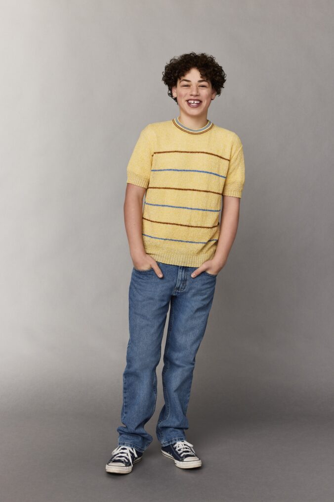 Julian Lerner as Brad Harper in 'The Wonder Years' Season 2