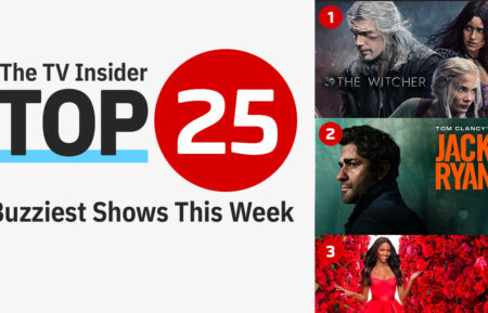 'The Witcher,' 'Jack Ryan,' and 'The Bachelorette' - Top 25