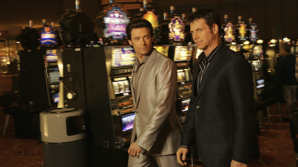 Hugh Jackman and Lloyd Owen in 'Viva Laughlin'