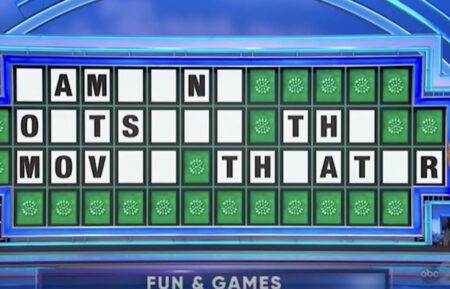 Wheel of Fortune puzzle board