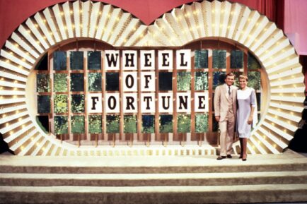 Pat Sajak and Vanna White on 'Wheel of Fortune'