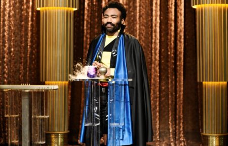 Donald Glover on Saturday Night Live during 'Lando's Summit' in May 2018