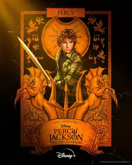 Percy character poster for 'Percy Jackson and the Olympians'