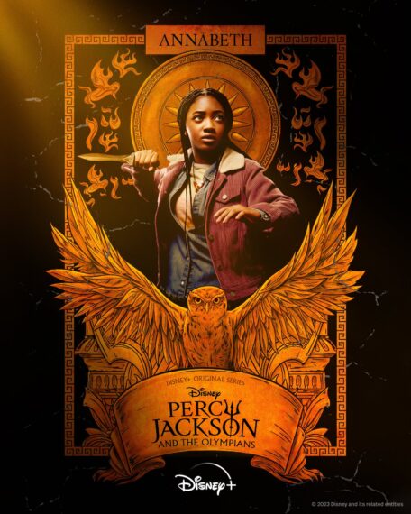 Annabeth character poster for 'Percy Jackson and the Olympians'
