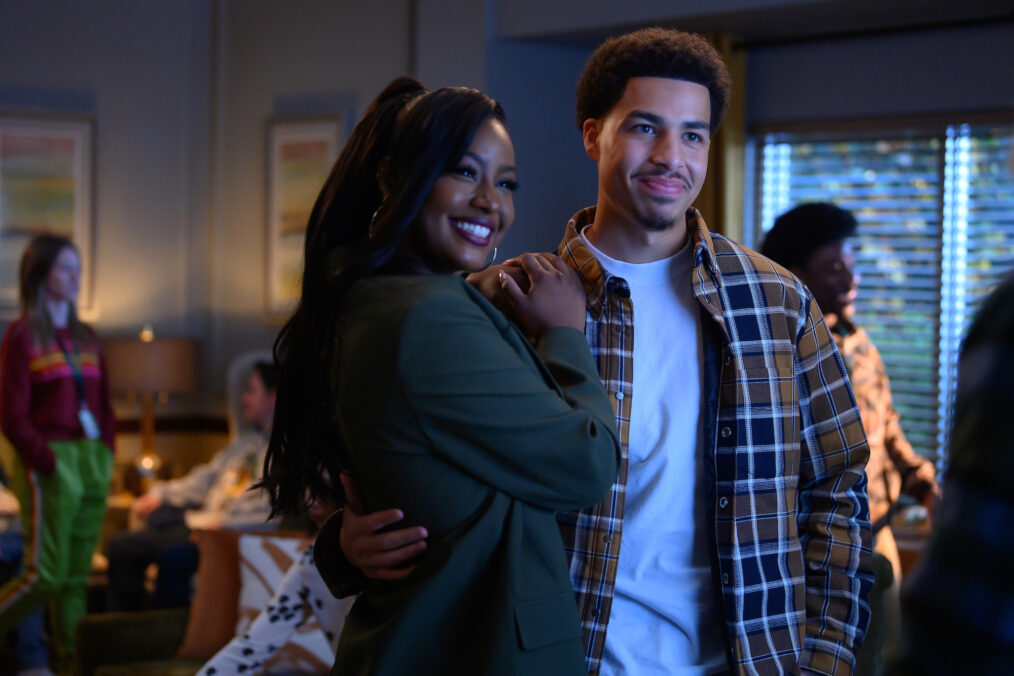 Justine Skye and Marcus Scribner in Grown-ish - 'Ain’t Nothing Like the Real Thing'