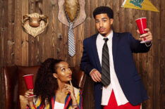 Yara Shahidi and Marcus Scribner in Grown-ish