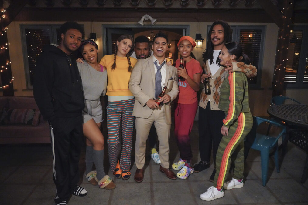 Grown-ish- Original Cast - Diggy Simmons, Chloe Bailey, Emily Arlook, Trevor Jackson, Jordan Buhat, Yara Shahidi, Luka Sabbat, Francia Raisa