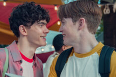 Joe Locke and Kit Connor in 'Heartstopper' Season 2