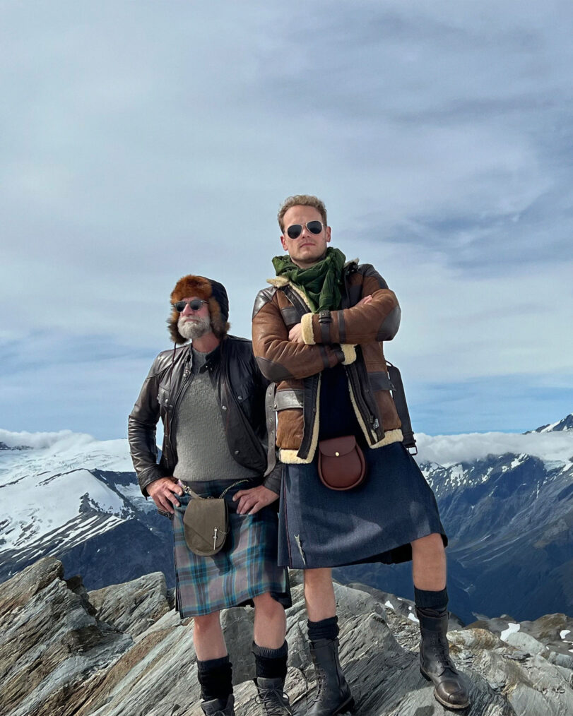 Sam Heughan, Graham McTavish-'Men in Kilts