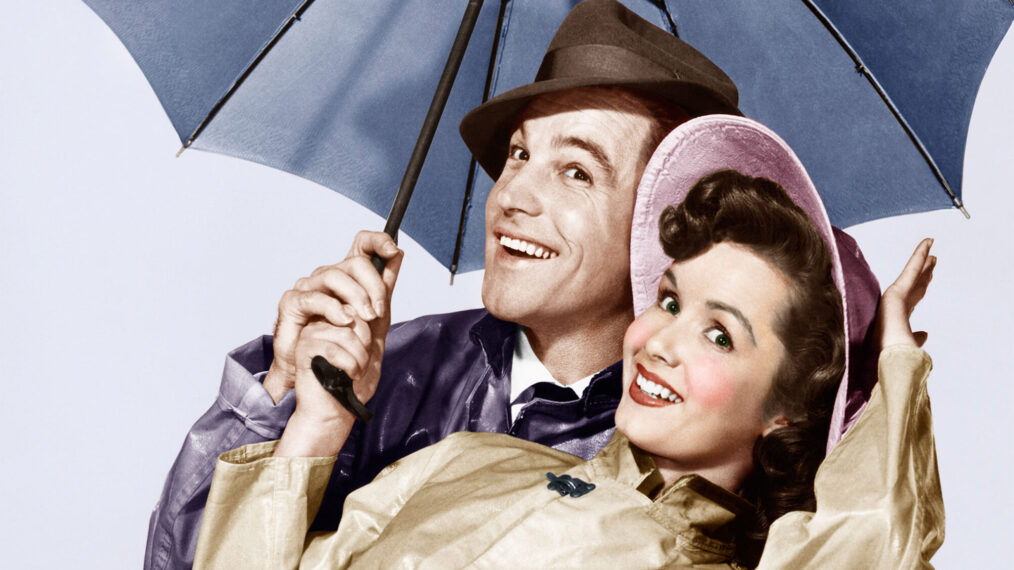 Gene Kelly and Debbie Reynolds in 'Singin in the rain'