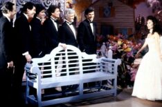 All My Children - Larry Keith, Nick Benedict, Jean LeClerc, Mike Minor, John Canary, Richard Shoberg, Susan Lucci in 1988