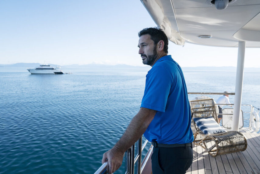 Captain Jason Chambers in 'Below Deck Down Under'