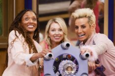 Danielle Reyes, Britney Haynes, and Frankie Grande on 'Big Brother'