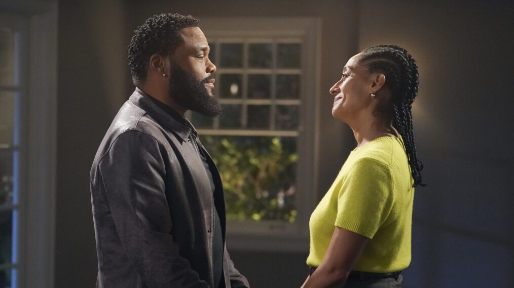 Anthony Anderson and Tracee Ellis Ross in Black-ish