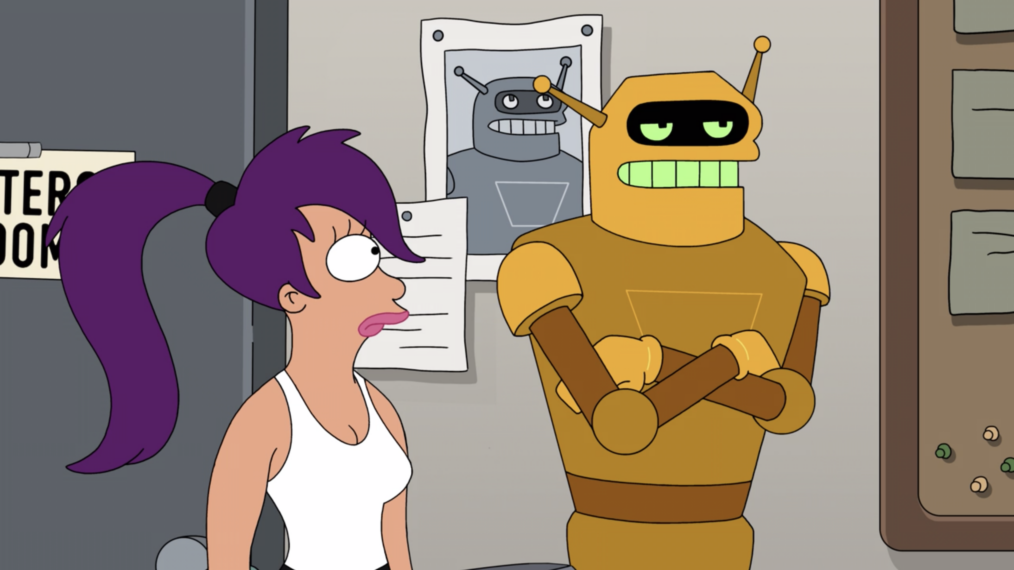 Futurama - Leela and Calculon