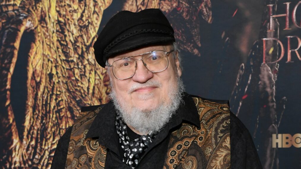 George R.R. Martin at House of the Dragon premiere