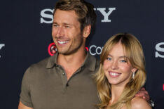 Glen Powell and Sydney Sweeney promote the film 'Anyone But You'