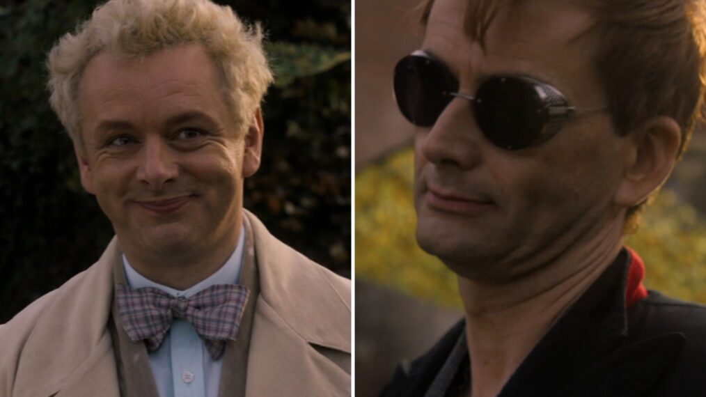 Michael Sheen and David Tennant in 'Good Omens'