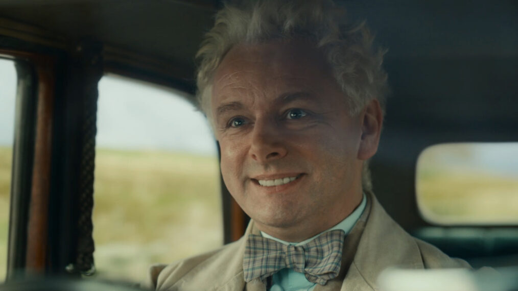 Michael Sheen in 'Good Omens'