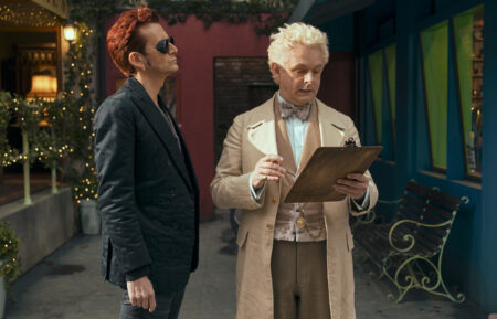 David Tennant and Michael Sheen in 'Good Omens'