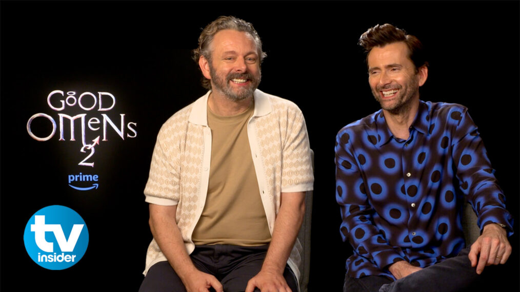 David Tennant & Michael Sheen on What Crowley & Aziraphale Desire From Each Other (VIDEO) David Tennant & Michael Sheen on What Crowley & Aziraphale Desire From Each Other (VIDEO)