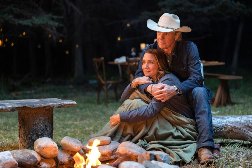 Chris Potter and Michelle Nolden in 'Heartland'