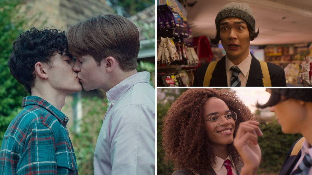 Joe Locke, Kit Connor, William Gao, and Yasmin Finney for 'Heartstopper' Season 2