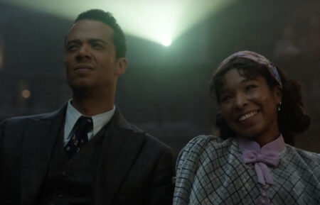 Jacob Anderson and Delainey Hayles in 'Interview with the Vampire'