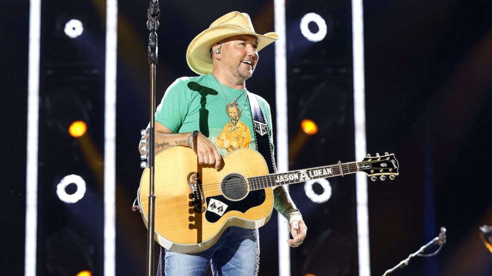 Jason Aldean performs at CMA Fest