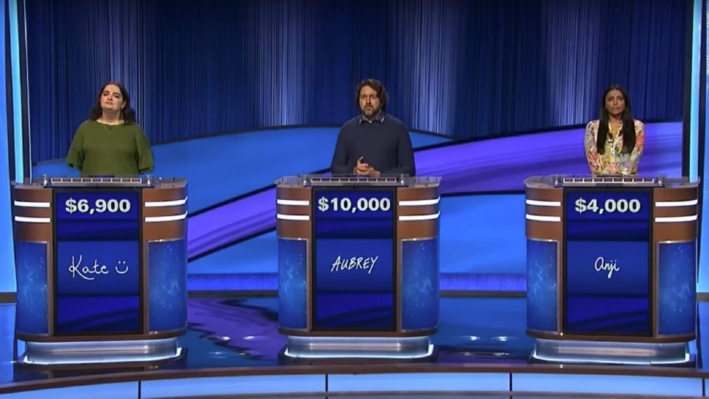 Kate, Aubrey, and Anji play 'Jeopardy!'