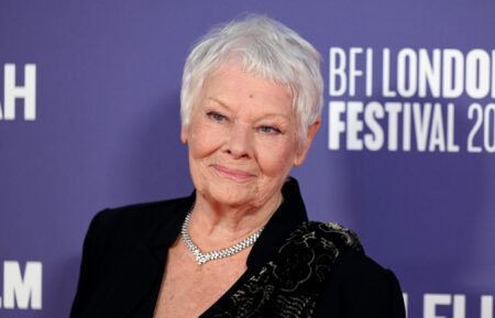 Judi Dench attends the 'Allelujah' European Premiere during the 66th BFI London Film Festival