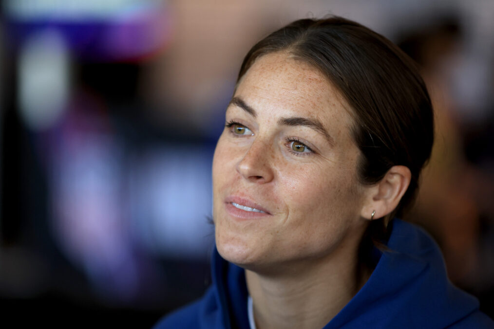 Kelley O'Hara #5 of Team United States soccer