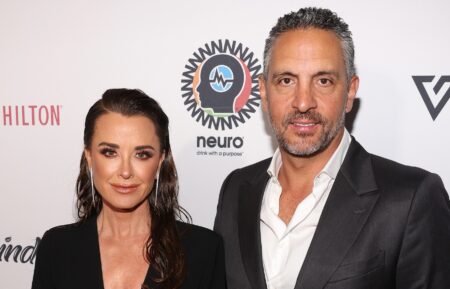 : Kyle Richards and Mauricio Umansky attend the Homeless Not Toothless Hollywood Gala