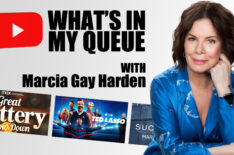 What's in Marcia Gay Harden's Queue? 'Succession,' 'Ted Lasso' & More (VIDEO)