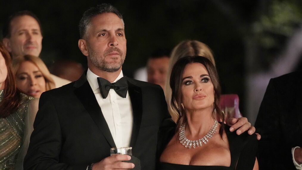 Mauricio Umansky and Kyle Richards on RHOBH