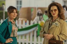 Ophelia Lovibond and Elizabeth Perkins in 'Minx' Season 2