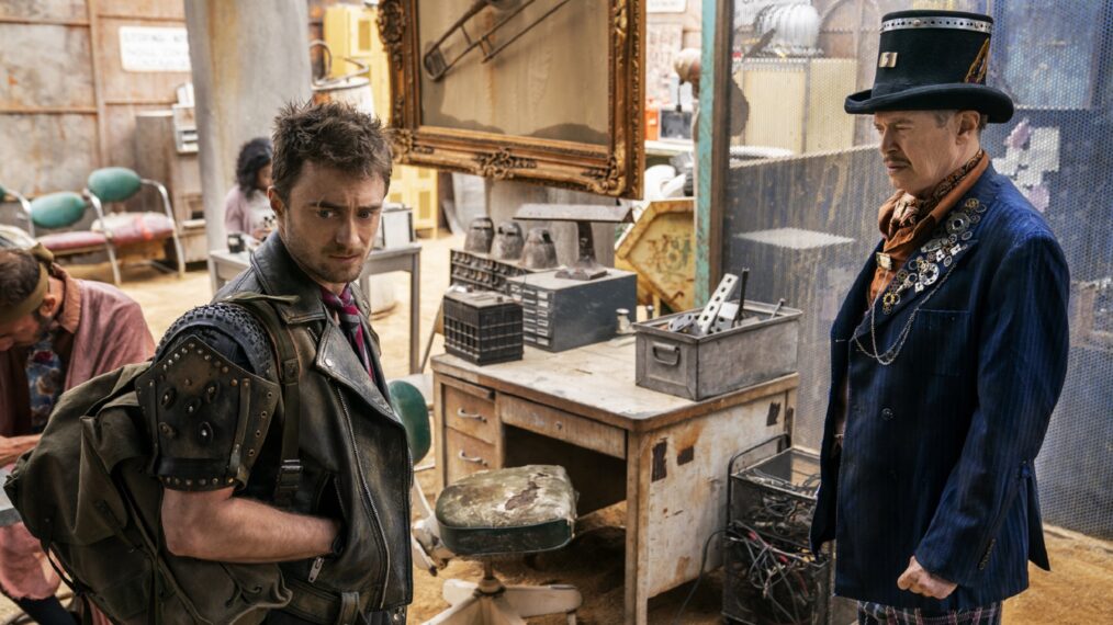 Daniel Radcliffe and Steve Buscemi in 'Miracle Workers' Season 4
