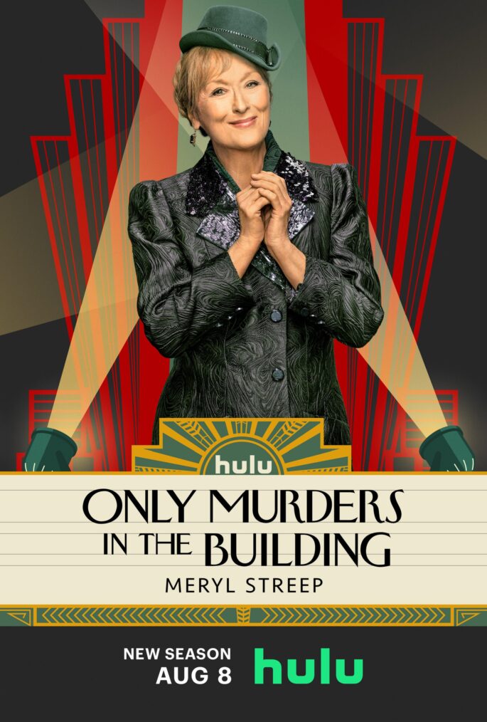 Meryl Streep in 'Only Murders in the Building' Season 3