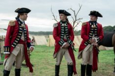 Ben Lambert, Henry Ashton, and Charles Vandervaart in 'Outlander' Season 7