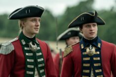 Henry Ashton and Charles Vandervaart in 'Outlander' Season 7