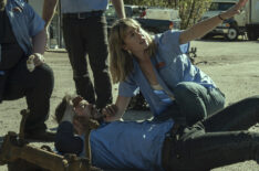 Taylor Kitsch as Glen Kryger, Carolina Bartczak as Lily Kryger in 'Painkiller'