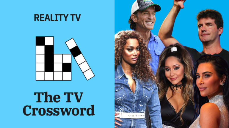 Play the Reality TV Crossword Play the Reality TV Crossword