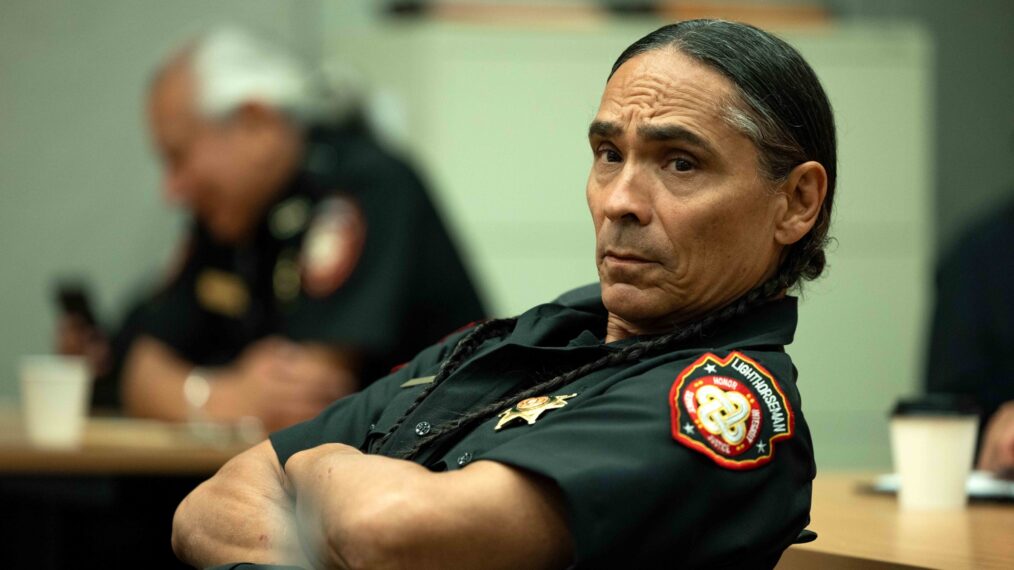 Zahn McClarnon in 'Reservation Dogs'