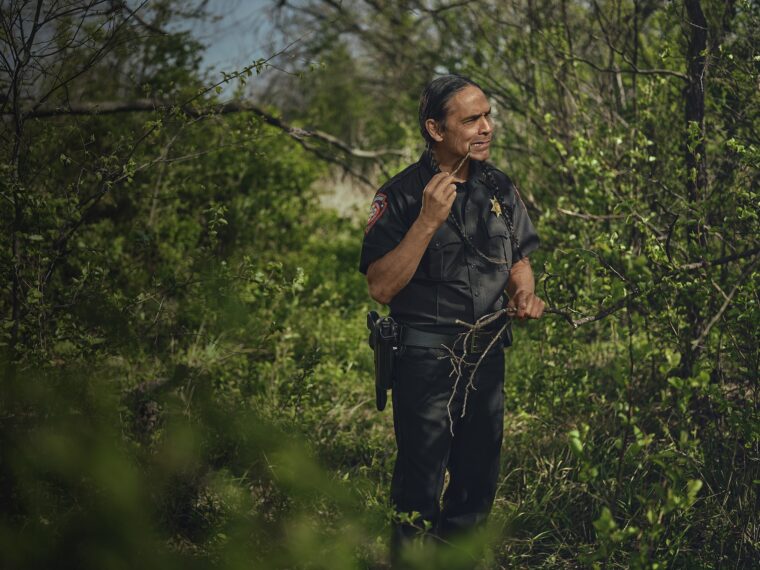 Zahn McClarnon in 'Reservation Dogs' Season 2